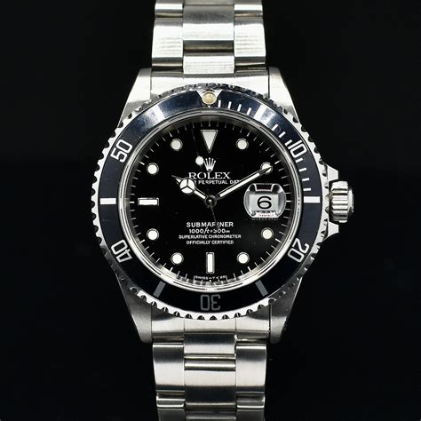 rolex usati ref.16610 serie e 360853 mov.6239915|Rolex 16610 Submariner Collector's Guide: Timeline of All Variants.